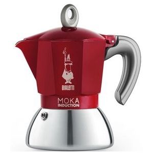 Bialetti Moka Induction - Percolator - Rood - 2 kops