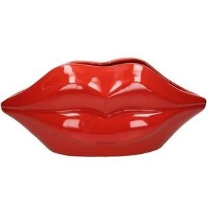 Bloempot HD Living Lips Red 22,5 x 49 x 21 cm