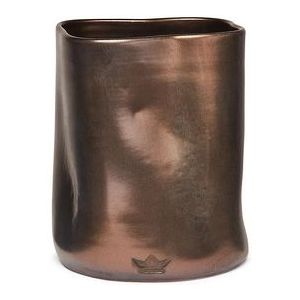 Spatelpot Dutchdeluxes Dented Crock Platinum Matt