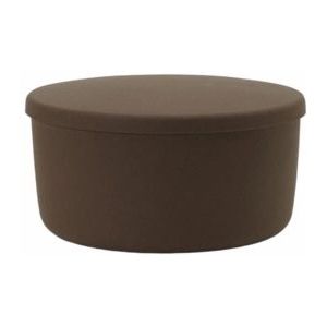 Poef Normann Copenhagen Hide Storage Pouf Large Brown