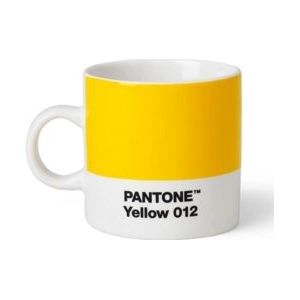 Pantone Espressobeker - Bone China - 120 ml - Yellow 012 C