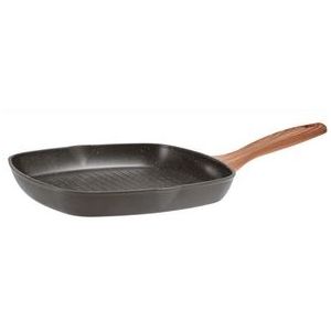 Sambonet Grillpan Rock 'n' Rose Zwart 28 x 28 cm