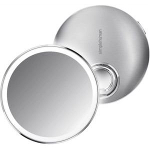 Sensorspiegel simplehuman 10X Vergroting Zilver