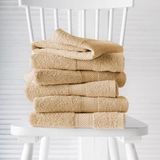 De Witte Lietaer Handdoeken Helene Sand 50 x 100 cm - 6 stuks - Katoen