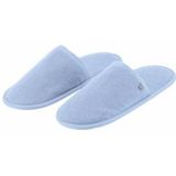 Abyss & Habidecor - Amigo - Badslipper - Poederblauw - 100% Egyptisch Katoen