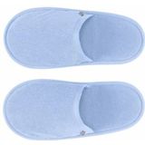 Abyss & Habidecor - Amigo - Badslipper - Poederblauw - 100% Egyptisch Katoen