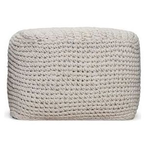 Poef Suns Arezzo Pouf Naturel Mix Pet (55 x 55 x 40,5 cm)