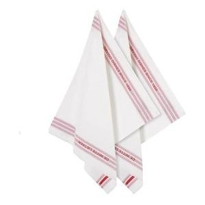 Glazendoek De Witte Lietaer Dish Red (2 stuks)