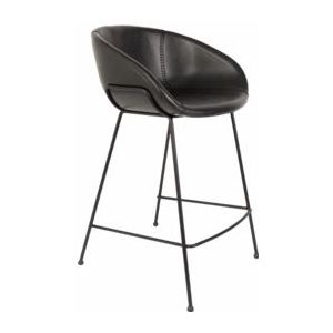 Barstoel Zuiver Feston Counter Stool 65 cm Black