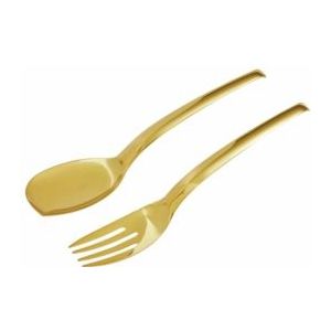 Serveerbestek Sambonet Living Mirror PVD Gold (2-delig)
