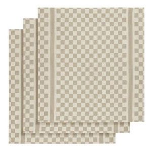 De Witte Lietaer Theedoek Groom-A - 3 stuks - 65 x 70 cm - Katoen