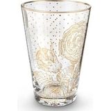 Longdrinkglas Pip Studio Royal Golden Flower 370 ml (Set van 6)