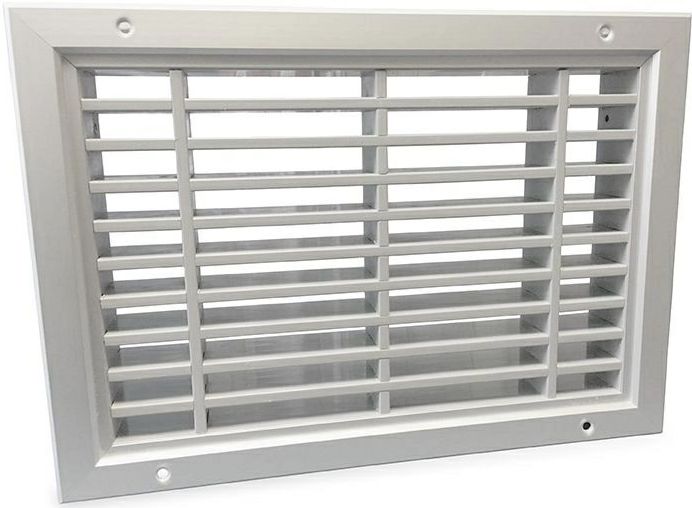 Brandwerend deurrooster 400 x 200mm (binnendeur toepassing)