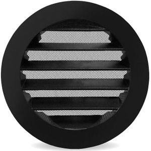 Rond buitenluchtrooster Ø 200mm aluminium
