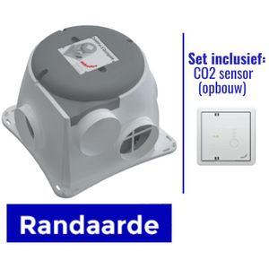 Zehnder Woonhuisventilator Comfofan Silent + CO2 sensor