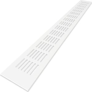 Ventilatiestrip aluminium LxH 600 x 60mm (G61-6006W)