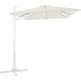 AXI Milad Premium Zweefparasol 200x300 Wit/Beige