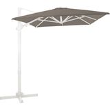 AXI Milad Premium Zweefparasol 200x300 Wit/taupe