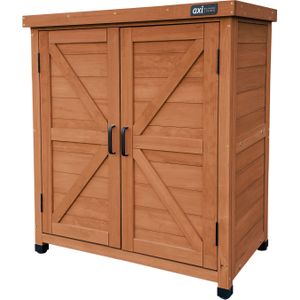 AXI - Felix - Tuinkast - Coffee Bruin - FSC Hout - Magnetisch Sluitsysteem