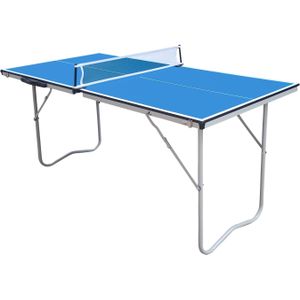 Cougar Tafeltennistafel Mini 1500 Basic Draagbaar - Blauw