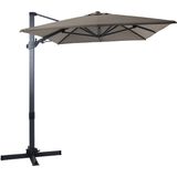 AXI Milad Premium Zweefparasol 200x300 Antraciet/taupe