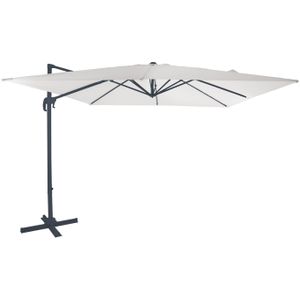 AXI Nima Zweefparasol 300x300cm Antraciet/beige