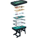 Cougar All-in-One / 16-in-1 Multi Speeltafel In Zwart Opklapbaar Multifunctionele Speltafel Incl. Accessoires