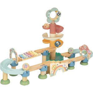 Tooky Toy Baby Houten Knikkerbaan - Pastel