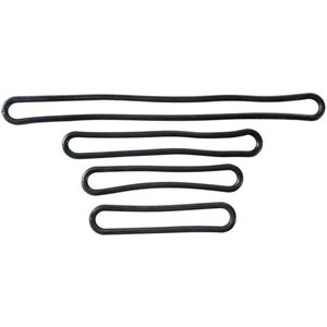 Carrosserie rubberring zwart 8mm voorgevormd 40cm