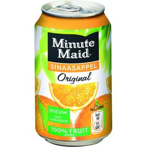 Frisdrank Minute maid Jus d&apos;orange blik (24x33cl)