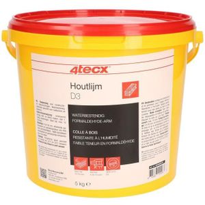 4tecx Houtlijm D3 Formaldehyde-vrij 5kg