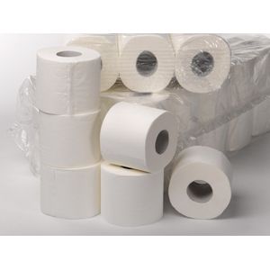 PM toiletpapier 400 vel cellulose 2-laags (6 rol)