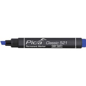 Pica 521/41 permanent marker 2-6mm beitel blauw