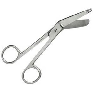 Verbandschaar knievormig rvs