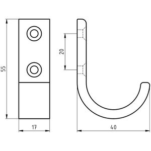 Jashaak enkel mat naturel