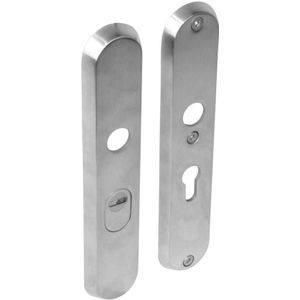 SKG3 NM-veiligheid-schilden doorgaand profielcilindergat 55mm met kerntrek beveiliging RVS