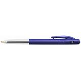 Bic balpen drukknop blauw