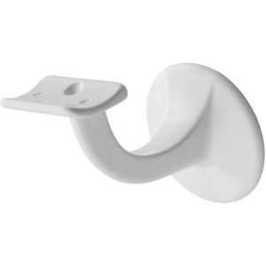 Hermeta - Leuninghouder 65 hol m8 - Wit - Plankdrager