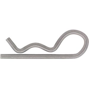 Borgveer enkel 06mm RVS