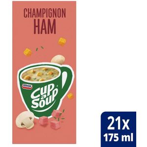 Unox cup-a-soup champignon/hamsoep (21st)