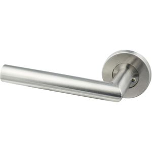 Krukken Finland op rozetten, rvs - dd 40mm