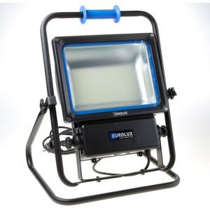 Eurolux - Bouwlamp - Zwart - LED 180 Watt - 5 meter snoer - Klasse II