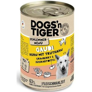 Dogs'n Tiger Hund 6 x 400g Dogs'n Tiger Guadn! Dog Sparpaket Sparpaket 24xx400g