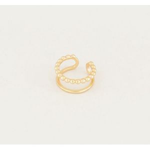 Ear cuff dubbele ring