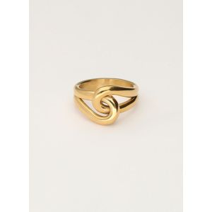 Iconic ring met lus