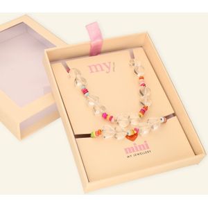 Kindergiftbox hartjes ketting&armband
