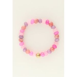 Multi kleur kralen armband