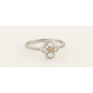 Flower ice cubes ring