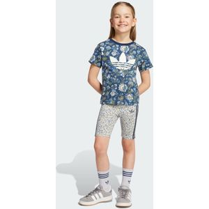 adidas - Originals X Liberty London - Trainingspak - Blauw - Katoen Jersey