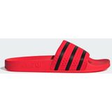 adidas Originals Badslippers - Lucid Red / Core Black - Synthetisch - Sportief